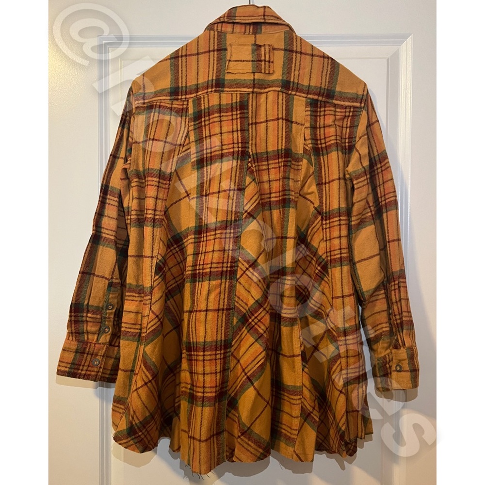 Free People Kalli Plaid Button-down Shirt Flannel XS - Picture 6 of 8